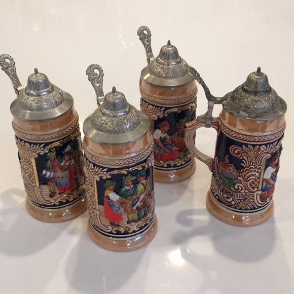 Other - OCTOBERFEST!!  🍺🍻🍺 4 German Steins